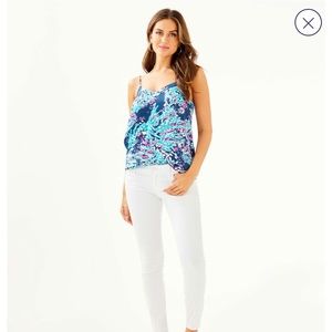 31” Worth Skinny Jean Sateen - Resort White